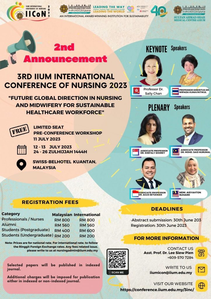 International Nursing Conference 2023 in Conjunction with The ...