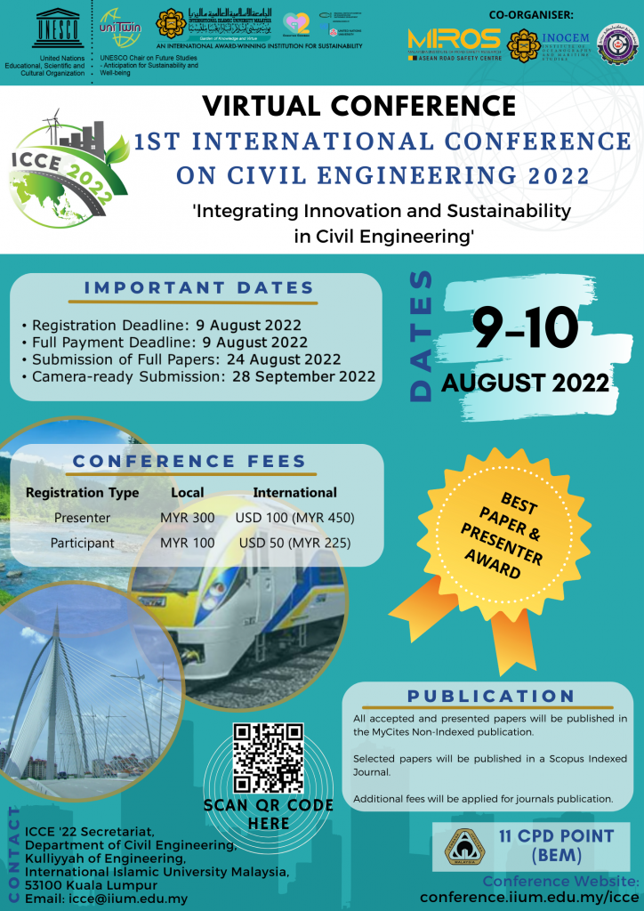 International Conference on Civil Engineering – Integrating Innovation ...