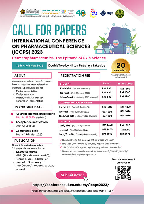 ICOPS2023 Call For Papers